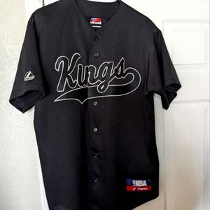 NBA baseball style Jersey Sacramento King